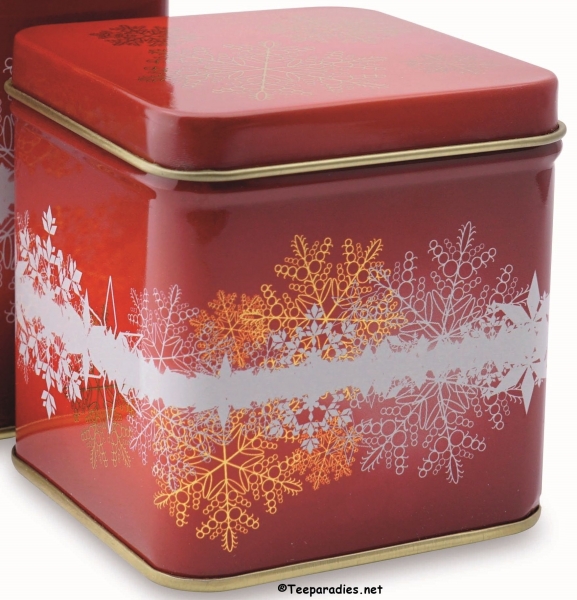 Weihnachtspräsent in Folie "Snowflakes"