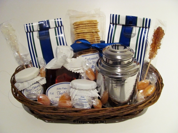 Traditionelles Teegeschenk "Friesenpräsent":