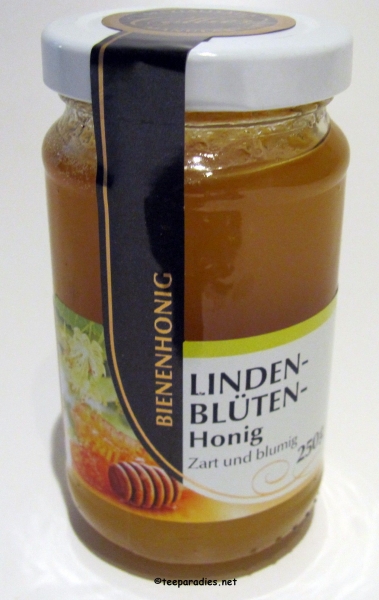 Collier: Lindenblütenhonig 250 g. im Glas