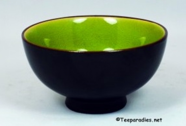 Matchaschale "Osaka" (braun/grün)