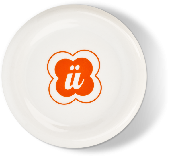 Schlürf: Tassendeckel und Ablage für Teebeutel