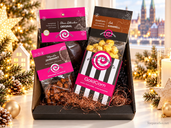 Bremer Präsent No 6 -  Bremer „Süße Winterzeit“ Präsentkarton „S“ im Set