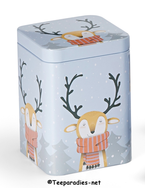 Weihnachtsteedose „Ed“ 100 g. (leer):