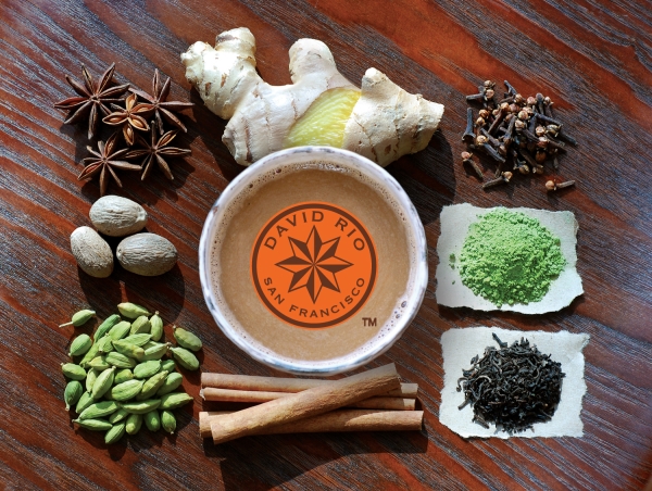 David Rio Chai Latte 456g "Black Rhino Cocoa Chai"