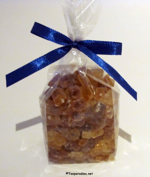 Würfelkandis braun 250 g.
