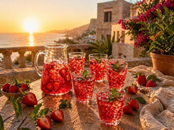 COLD BREW: 1836 Tea - Früchteteemischung Erdbeerkuss [Erdbeer-Note] aromatisierter Cold Brew Tüten à 100 g