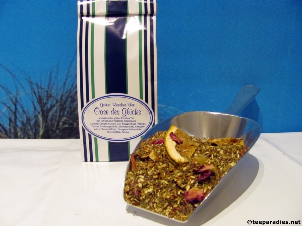 Grüner Rooibostee Oase des Glücks