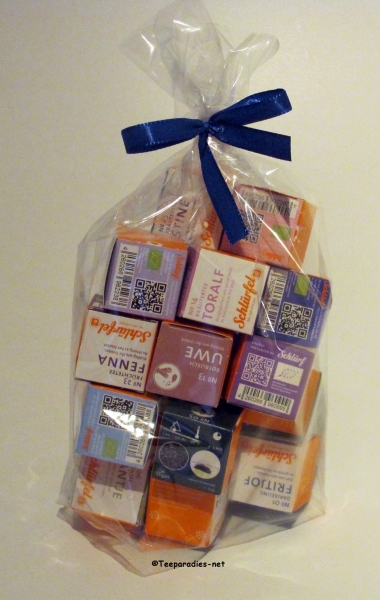 PROBIERSET 1  x 15 kleine Schlürfel „Schlürf Präsent“ in Tüte