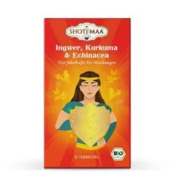 BIO: Shoti Maa Bio Tee - Golden Shield Box 40 g.
