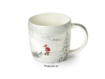Becher "Norwin" Fine Bone China 0,3 l H 8,5 cm, Ø 8,4 cm